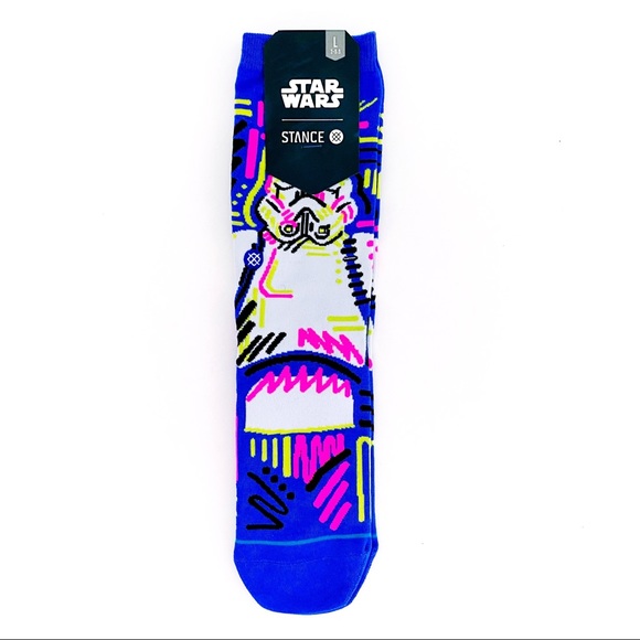 🆕 Stance Disney Star Wars Storm Trooper Socks - Picture 2 of 7